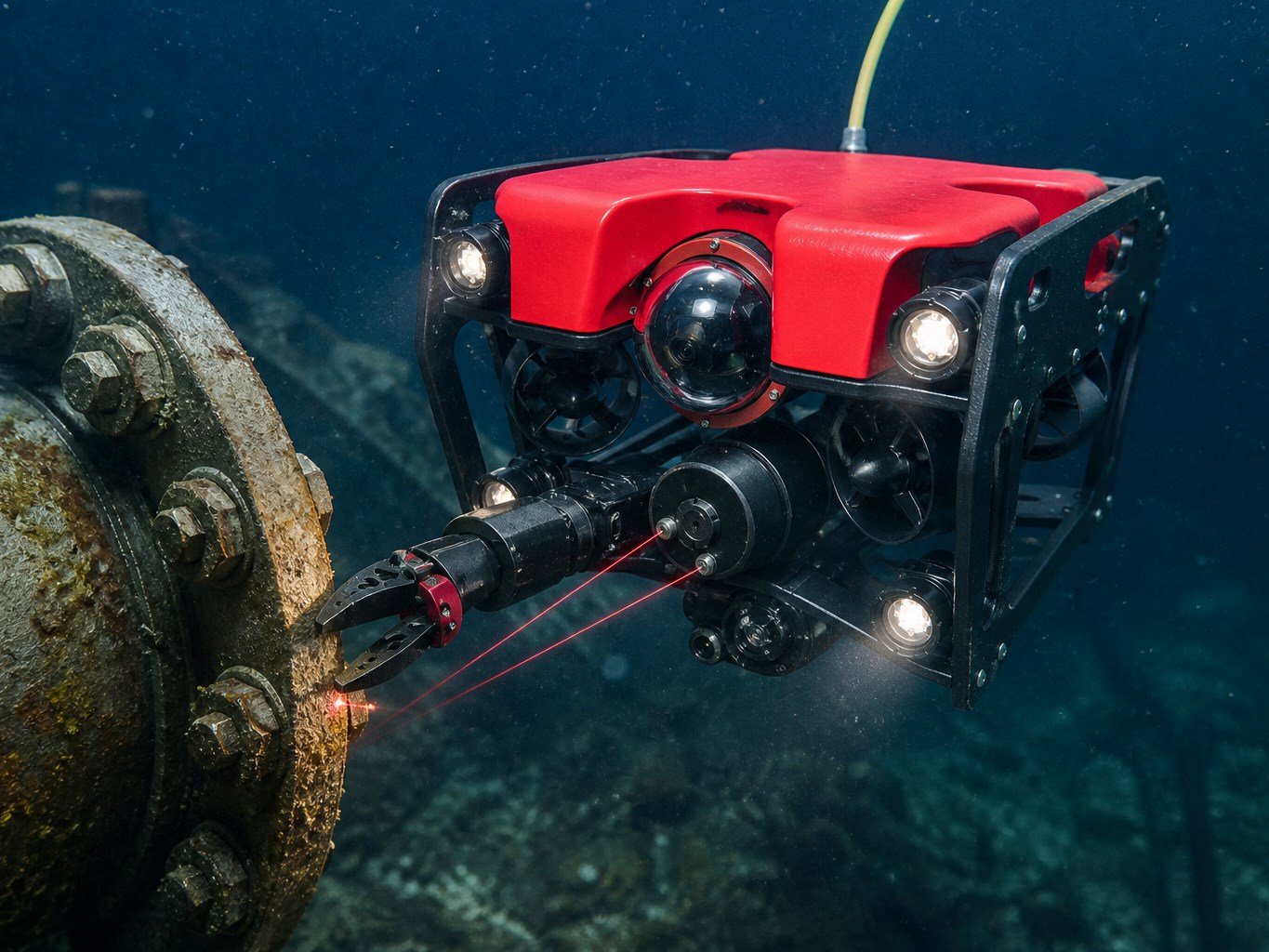 GeoDiving ROV configurable platform with additional modules