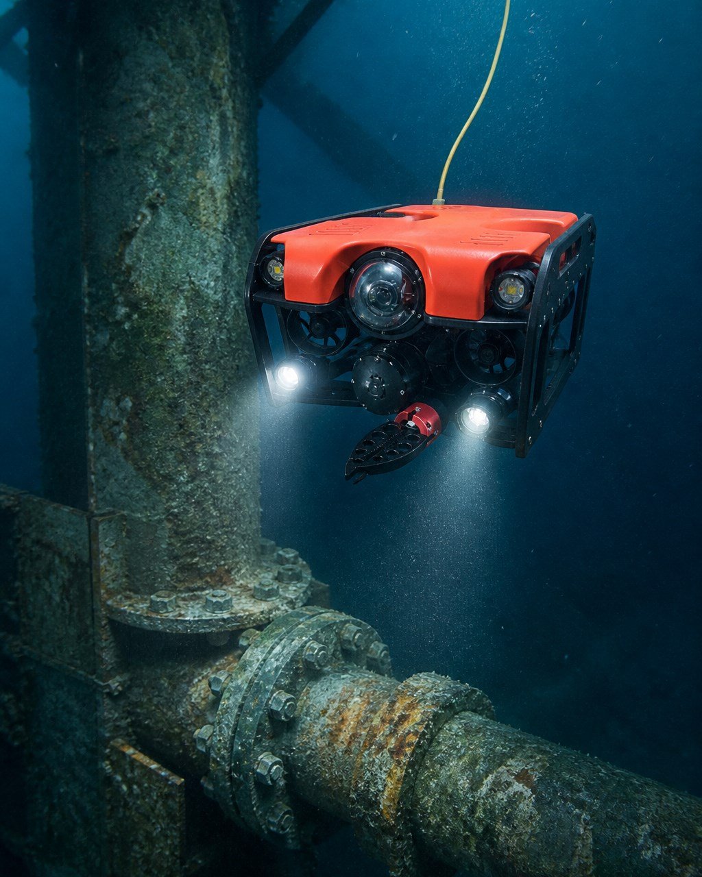 GeoDiving ROV underwater inspection work